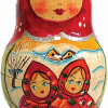 G.Debrekht Russia Nested Dolls Fairy Tale 5 Nest Doll 3 in.