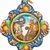 G.Debrekht General Holiday Noah Ark Ornament 4.5 in.