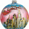 G.Debrekht Holiday Splendor Glass Up Up And Away Ball 3.5 in. - Glass Ornament