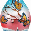 G.Debrekht Holiday Splendor Glass Butterfly Drop 5.5 in. - Glass Ornament