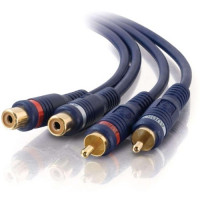 C2G 13041 12FT VELOCITY™ RCA STEREO AUDIO EXTENSION CABLE