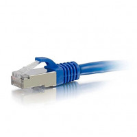 C2G 28713 C2G 150FT CAT5E MOLDED SHIELDED (STP) NETWORK PATCH CABLE - BLUE