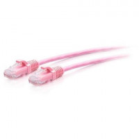 C2G C2G30200 C2G 15FT CAT6A PINK SLIM ETHERNET