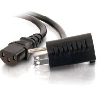 C2G 30538 3FT 16 AWG UNIVERSAL POWER CORD WITH EXTRA OUTLET