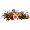 Nearly Natural African Sunflower Candelabrum