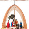 Alexander Taron Dregeno Pyramid - Nativity Scene with a Natural Wood Finish