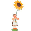 Alexander Taron Dregeno Easter Ornament Brown Flower Girl