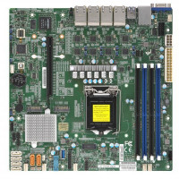 Supermicro X11SCM-LN8F Server Motherboard - Intel C246 Chipset - Socket H4 LGA-1151 - Micro ATX