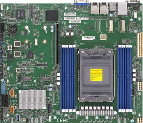 Supermicro X12SPW-TF Workstation Motherboard - Intel C621 Chipset - Socket LGA-4189 - Intel Optane Memory Ready - Proprietary Form Factor