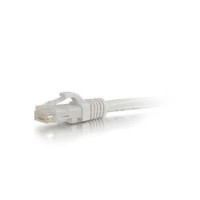 C2G 50767 C2G 8FT CAT6A SNAGLESS UNSHIELDED (UTP) NETWORK PATCH ETHERNET CABLE-WHITE - 8 F