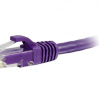 C2G 50827 12FT CAT6A SNAGLESS UTP CABLE-PRPLE