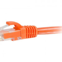 C2G 50843 C2G 8FT CAT6A SNAGLESS UNSHIELDED (UTP) NETWORK PATCH ETHERNET CABLE-ORANGE - 8