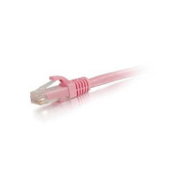 C2G 50856 C2G 2FT CAT6A SNAGLESS UNSHIELDED (UTP) NETWORK PATCH ETHERNET CABLE-PINK - 2 FO