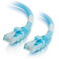 C2G 50874 C2G 75FT CAT6A SNAGLESS UNSHIELDED (UTP) NETWORK PATCH ETHERNET CABLE-AQUA - 75