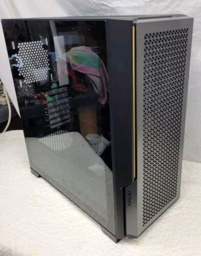 Antec Performance , Full Tower, RTX40 Fully Compatible, Temp Display, 4 x Storm T3 PWM Fans, Type-C, Dual TG Side Panels, Removable Top Bracket, High Airflow Mesh Front Panel, E-ATX PC Case