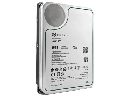 Seagate Exos 7E10 6 TB Hard Drive - 3.5\" Internal - SATA (SATA/600)