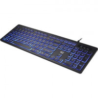 Adesso AKB-139EB ADESSO 2X LARGE PRINT , ON AND OFF ILLIMINATED BACKLIGHT USB KEYBOARD, INTERNE