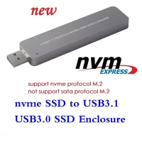 Icy Dock MB931U-1VB R1 EZ-ADAPTER EX MB931U-1VB R1 USB-C+A GEN 2 10GBPS U.2 NVME SSD