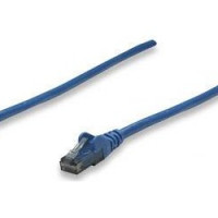 Intellinet 343282 INTELLINET PATCH CABLE CAT6 UTP BLUE 1FT SNAGLESS BOOT