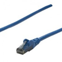 Intellinet 343305 14 FT BLUE CAT6 SNAGLESS PATCH CABLE