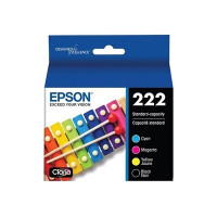 Epson T222120-BCS EPSON INK CARTRIDGE T222 BLACK AND COLOR COMBO