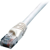 Comprehensive CAT6SHP-75WHT 75FT CAT6 SNAGLESS SOLID PLENUM SHIELDED WHITE PATCH CABLE