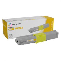 PCI 46508701-PCI PCI BRAND COMPATIBLE OKIDATA 46508701 YELLOW TONER CARTRIDGE 3000 PG YIELD FOR O