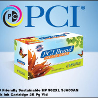 PcI 3JA03AN-PCI PCI BRAND ECO-FRIENDLY REMAN HP 962XL 3JA03AN #140 XL BLACK INK CARTRIDGE 2000 Y