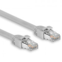 Rocstor Y10C609-GY 15FT CAT6A ETHERNET CABLE- SNAGLESS-GRAY