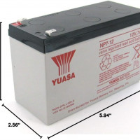 Total Micro Tech NP7-12-F1-TM TOTAL MICRO 12V 7AH SLA BATTERY W/F1 TERMINALS