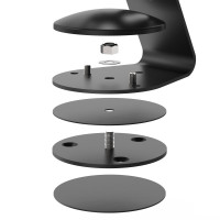Compulocks SWBB SWIVEL BASE FOR CORE STAND BLACK