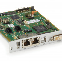 Black Box ACX1MT-DHID-2C MODULAR KVM EXTENDER TRANSMITTER - SINGLE-MONITOR, DVI-D, (2) USB-HID, 1G, (2) R