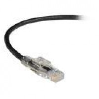 Black Box C6PC80-BK-05 CAT6 550-MHZ LOCKABLE SNAGLESS STRANDED ETHERNET PATCH CABLE - UNSHIELDED (UTP),