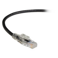 Black Box C6PC80-BK-07 CAT6 550-MHZ LOCKABLE SNAGLESS STRANDED ETHERNET PATCH CABLE - UNSHIELDED (UTP),