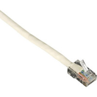 Black Box CAT5EPC-B-001-WH CAT5E 100-MHZ STRANDED ETHERNET PATCH CABLE - UNSHIELDED (UTP), CM PVC, NO BOOT