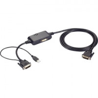 Black Box ACXSPL12-S OUTPUT ONE DVI VIDEO SIGNAL TO TWO DVI-D DISPLAYS OR PROJECTORS SIMULTANEOUSLY.