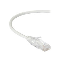 Black Box C6PC28-WH-20 BLACK BOX SLIM-NET CAT6 PATCH CABLES FEATURE A LOW-PROFILE DESIGN THAT SAVES SPA