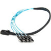 Rocstor Y10C871-RD PREMIUM 50CM (19.7IN) INTERNAL SERIAL ATTACHED SCSI MINI SAS CABLE - SFF8087 TO