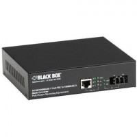 Black Box LPS500A-SM-10K-LC-R3 A LOW-COST, ECONOMICAL SOLUTION FOR POWERING POE DEVICES OVER THE SAME CATX LINK