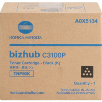 KONICA MINOLTA A0X5134 KONICA MINOLTA TNP50K BLACK TONER