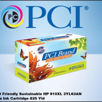PcI 3YL63AN-PCI PCI BRAND ECO-FRIENDLY REMAN HP 910XL 3YL63AN #140 XL MAGENTA INK CARTRIDGE 825
