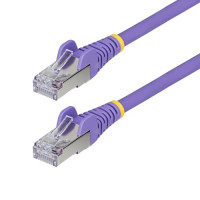 Startech NLPL-10F-CAT6A-PATCH CAT6A ETHERNET CABLE - PURPLE 10GBE S/FTP LSZH 100W POE