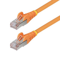 NLOR-10F-CAT6A-PATCH CAT6A ETHERNET CABLE ORANGE 10GBE S/FTP LSZH 100W POE