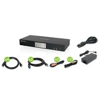 Iogear GCS1942H 2-PORT 4K DUAL VIEW KVMP WITH HDMI -TAA TAA COMPLIANT
