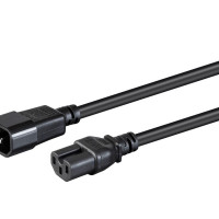 Monoprice 35114 MONOPRICE HEAVY DUTY POWER CABLE - IEC 60320 C14 TO IEC 60320 C15_ 14AWG_ 15A/18