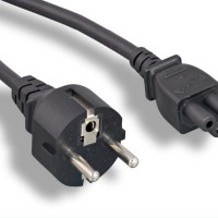 Monoprice 41086 MONOPRICE POWER CORD - CEE 7/7 (GERMAN AND FRENCH) TO IEC 60320 C5 18AWG_ 5A/125