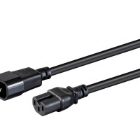 Monoprice 42052 MONOPRICE HEAVY DUTY POWER CABLE - IEC 60320 C14 TO IEC 60320 C15_ 14AWG_ 15A_ S