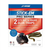 JT Eaton Stick-Em Pro Series Small Glue Animal Trap for City Rats Snakes- pack of 6