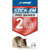 JT Eaton Stick-Em Pro Series Small Glue Animal Trap for Rats Mice- pack of 12