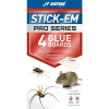 JT Eaton Stick-Em Pro Series Small Glue Animal Trap for Mice Insects Spiders- pack of 12